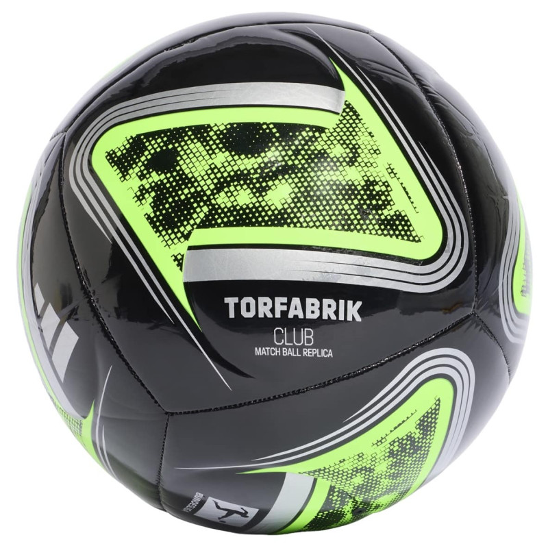 Adidas Bundesliga 26/27 Torfabrik Club Freizeit-Fußball black/green/silver met. Gr. 3, 4, 5